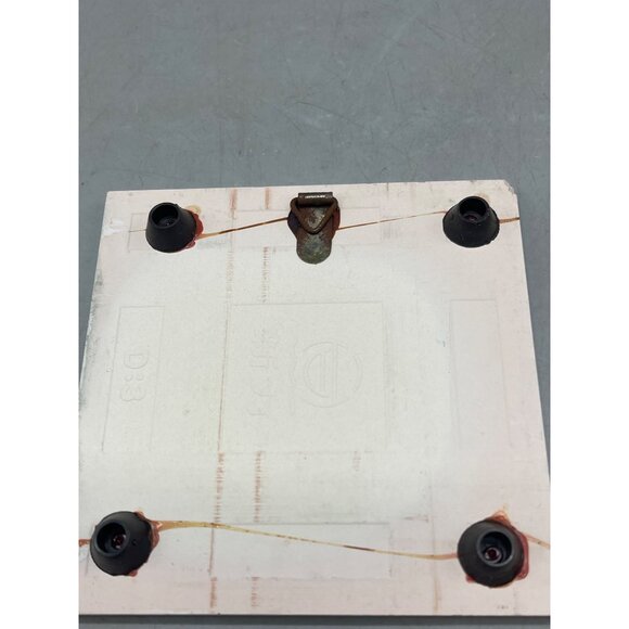 set of 4 Christmas trivets decorative wall hanging rubber feet bears cat READ - Picture 12 of 14